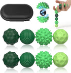 Magnetic Fidget Balls 8PCS – Anxiety Relief Toy (Green)