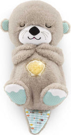 Newborn Otter Plush –Light Calming Sleep Toy with Sound &