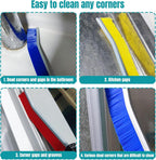 3PCS Crevice Cleaning Brushes – Tile & Groove Cleaner