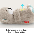 Newborn Otter Plush –Light Calming Sleep Toy with Sound &