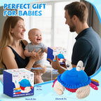 Baby Crawling Crab Toy – Musical Sensory Toy (Blue)