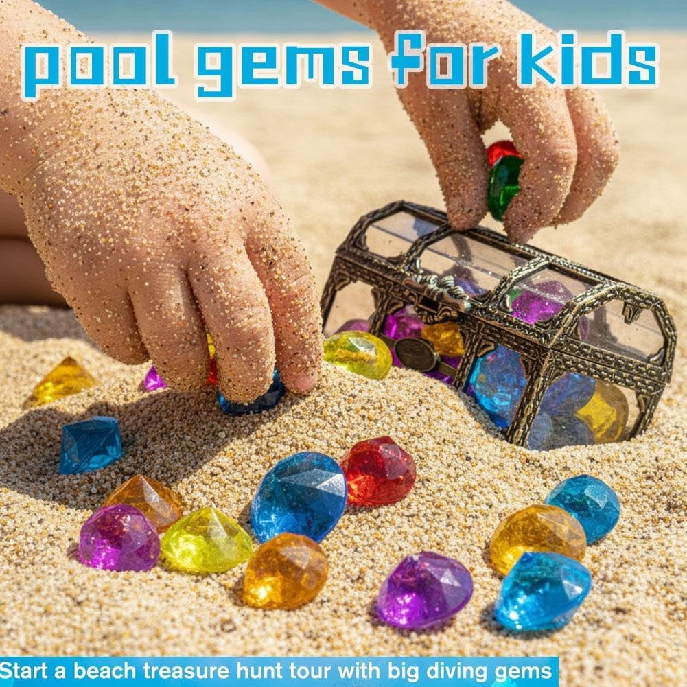 Underwater Diving Gems Set (10PC) – Pool Toys for Kids