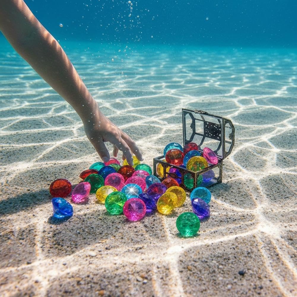 Underwater Diving Gems Set (10PC) – Pool Toys for Kids