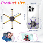 Transformable Fidget Gyros (4 Pack) – Anxiety Relief Toy
