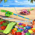 Kids Fishing Toy Set – Magnetic Bath & Pool Game