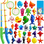 Kids Fishing Toy Set – Magnetic Bath & Pool Game