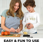 Garlic Mincer Tool Set – Ergonomic & Easy Press (Silver)